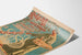 Poster vintage esposizione artistica amatoriale con pittore e tavolozza