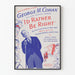Poster vintage 'I'd Rather Be Right' Teatro Musical George M. Cohan