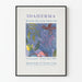 Poster vintage Idaherma Stampe su blocco di legno 1983