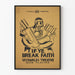 Poster vintage Teatro Federal USA If Ye Break Faith