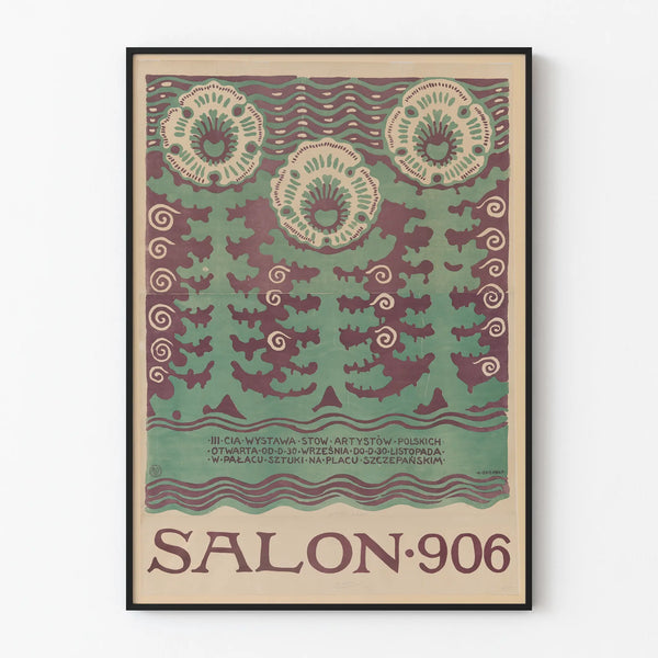 Poster decorativo da parete per soggiorno 906 - Arte polacca vintage