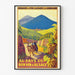 Vini dell'Alsazia | Stampa d'arte Poster vecchio