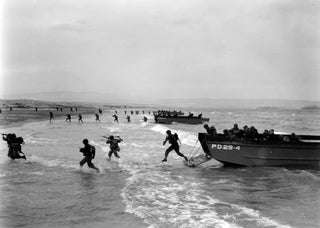 Entraînements amphibies en Algérie en 1944 - Seconde guerre mondiale