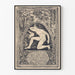Poster artistico vintage omaggio a Roland Holst