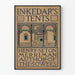 Poster vintage In Kedar's Tents di Henry Seton Merriman