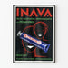Poster vintage INAVA pasta dentifricia immunizzante