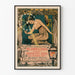 Poster vintage Incandescenza dal Sistema di Gas Auer