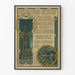 Poster vintage Industria e Artigianato, esposizione a Strasburgo 1895