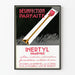 Poster vintage Disinfezione Perfetta Inertyl Charvoz