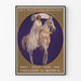 Poster vintage Inez Milholland Boissevain su cavallo bianco