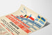 Poster vintage della riunione internazionale di atletica del 1948