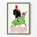 Poster vintage Iodocitrane disturbo della cinquantenne