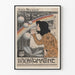 Poster Art Nouveau 3 rue Thénard - Irichromatine di Jacques Rogue
