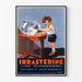 Poster vintage IrraStérine Vitamina D antirachitica