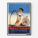 Poster pubblicitario vintage IRRASTERINE Vitamina D antirachitica
