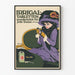 Poster pubblicitario vintage Irrigal Tabletten
