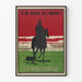 Poster vintage di baseball 'Sta Partendo o Arrivando?'