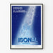 Poster vintage ISONAL per insonnie nervose