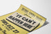 Poster Teatro 'It Can't Happen Here' - Decorazione Murale Vintage