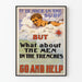 Poster vintage di propaganda militare - Sostegno ai soldati nelle trincee
