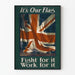 Poster decorativo È la nostra bandiera - Bandiera e slogan patriottico britannico