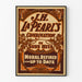 Poster vintage J.H. La Pearl's Combinazione di Successi Certi