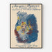 Poster di Jacques Damour in stile vintage di Émile Zola