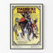 Poster pubblicitario vintage di inchiostri di stampa Jaenecke