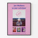 Poster Jan Wolkers 50 anni di scrittura