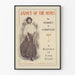 Poster rétro Janet delle Dune - Decorazione murale vintage romantica