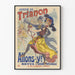 Poster Vintage Giardino di Trianon Andiamo Spettacolo Grande Rivista