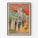 Poster vintage Giardini dell'Élysée Montmartre - Ballo e festa notturna