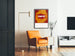 Poster murale Jazz Jump Up neon vintage
