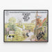 Poster Kinderboekenweek 1979 - Decorazione Murale Infantile 'Non Sai Cosa Vedi' — quadro incorniciato alla parete
