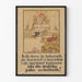 Poster vintage di propaganda militare polacca