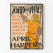 Poster vintage di Giovanna d'Arco di Edward Penfield