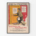 Poster vintage per veterani di guerra e ritorno dal fronte