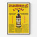 Poster Pub Vintage Cognac Jules Robin & Cie