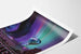 Poster decorazione murale aurore boreali su Giove