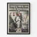 Poster vintage Keep A Steady Heart per decorazione da parete