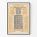 Poster Calendario Novembre 1899 Art Nouveau