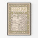 Poster Calendario Febbraio 1898 Stile Art Nouveau