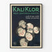 Poster vintage Kali Klor dentifricio perfetto