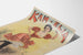 Poster vintage Kam-Elia ballerina in abito rosso