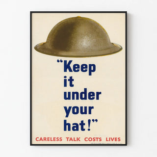keep-it-under-your-hat-careless-talk-costs-lives