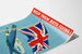 Poster vintage Keep Them Both Flying - Decorazione murale di aviazione e Union Jack