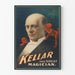 Poster vintage Kellar Il grande mago