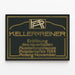 Poster vintage Keller und Reiner - Inaugurazione mostra Potsdamerstrasse — quadro incorniciato alla parete