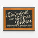 Poster vintage Kinderball Der Bosen Buben 1913 - Decorazione murale grafica — quadro incorniciato alla parete
