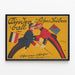 Poster vintage Kinderball Der Bösen Buben — quadro incorniciato alla parete